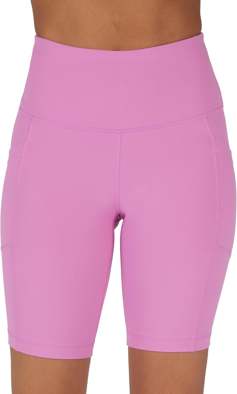 - High Waist Power Flex Biker Shorts with Side Pockets - 5", 7", 9"